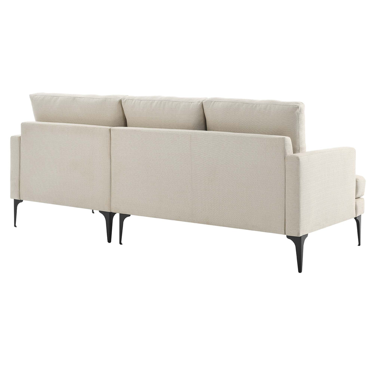 Evermore Right-Facing Upholstered Fabric Sectional Sofa - view 14