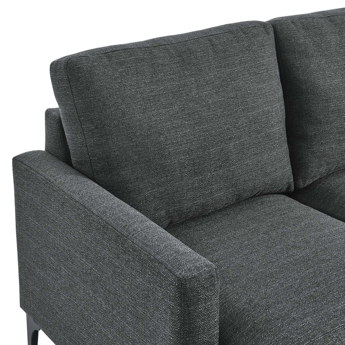 Evermore Right-Facing Upholstered Fabric Sectional Sofa - view 19