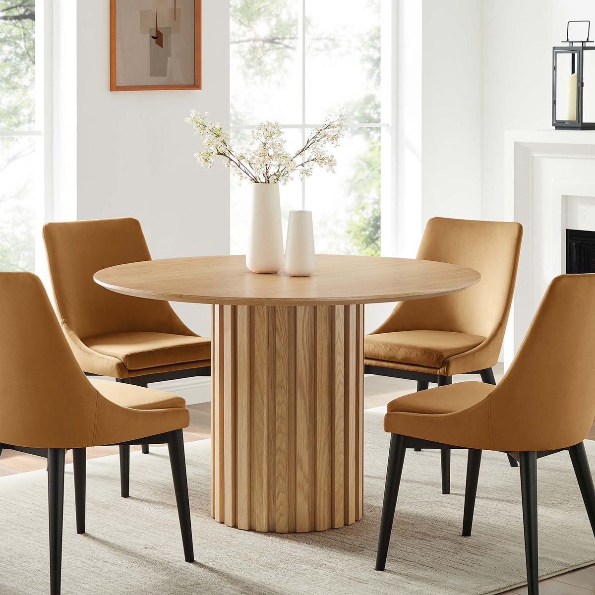 Senja 47" Round Dining Table - view 8