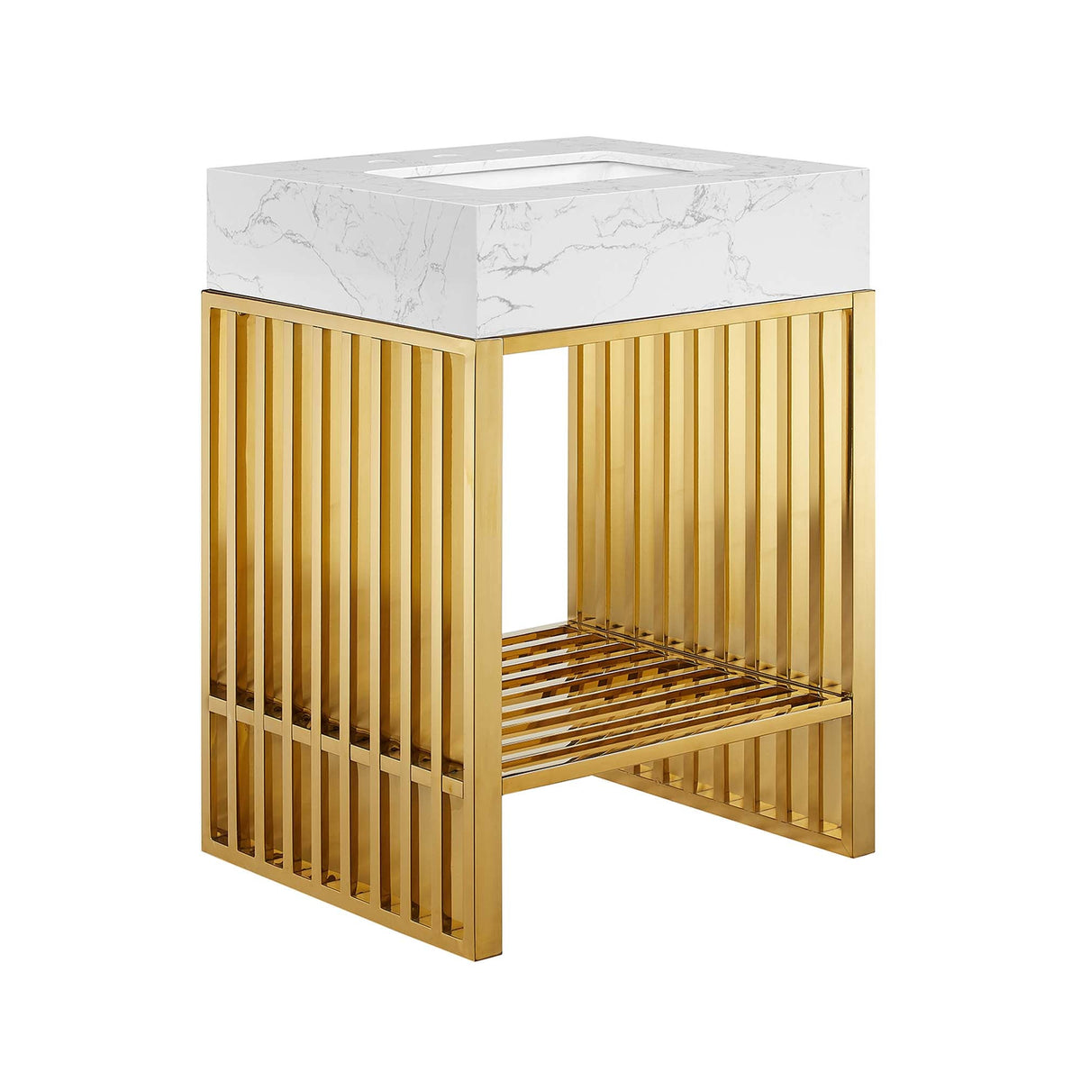 Gridiron Bathroom Vanity Basin Included