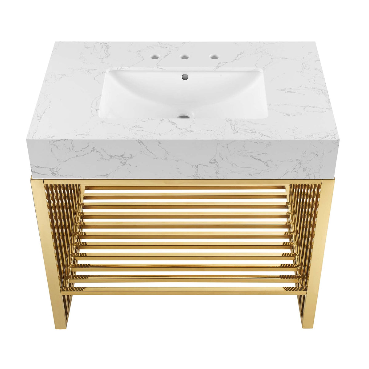 Gridiron Bathroom Vanity Basin Included