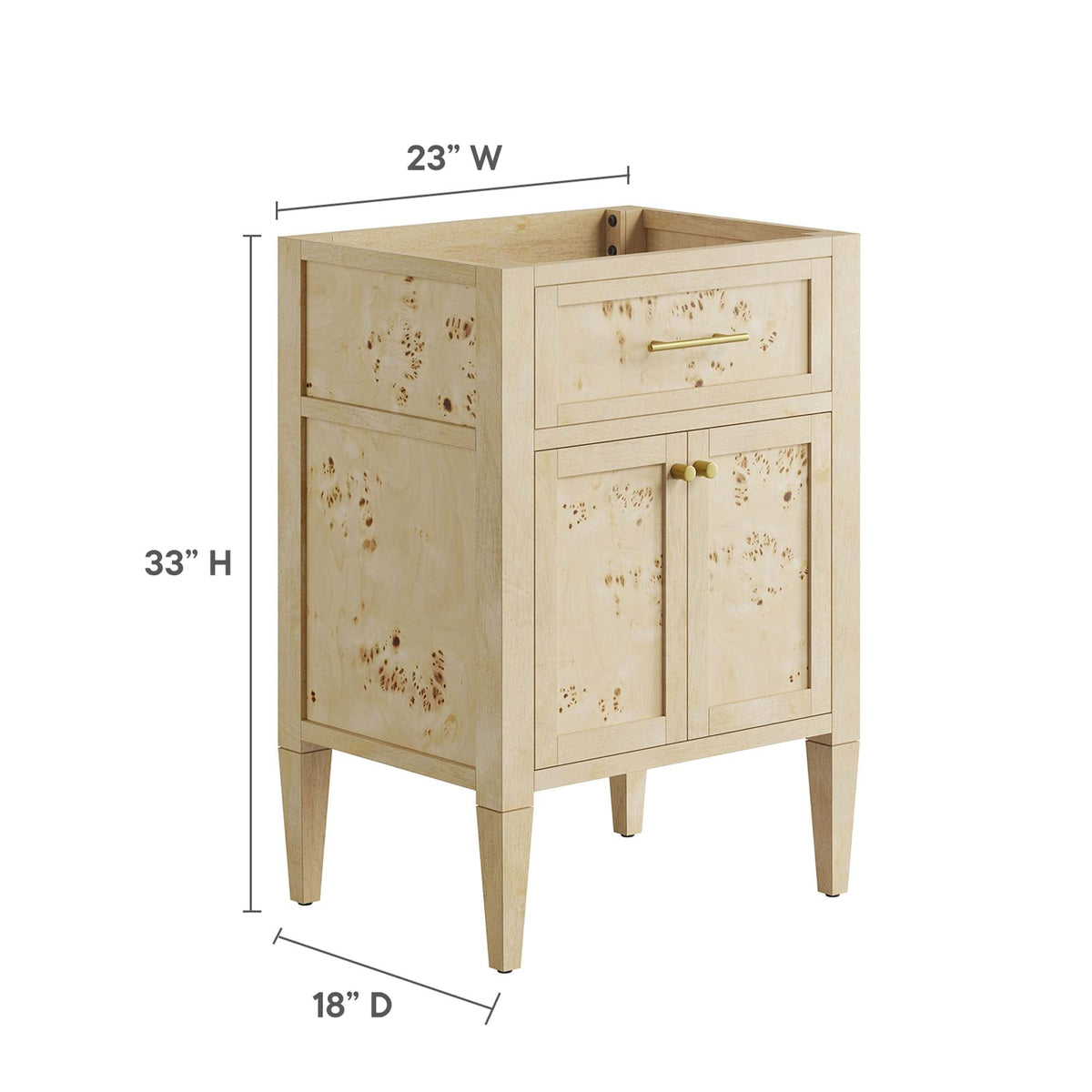 Elysian Bathroom Cabinet Basin Not Included