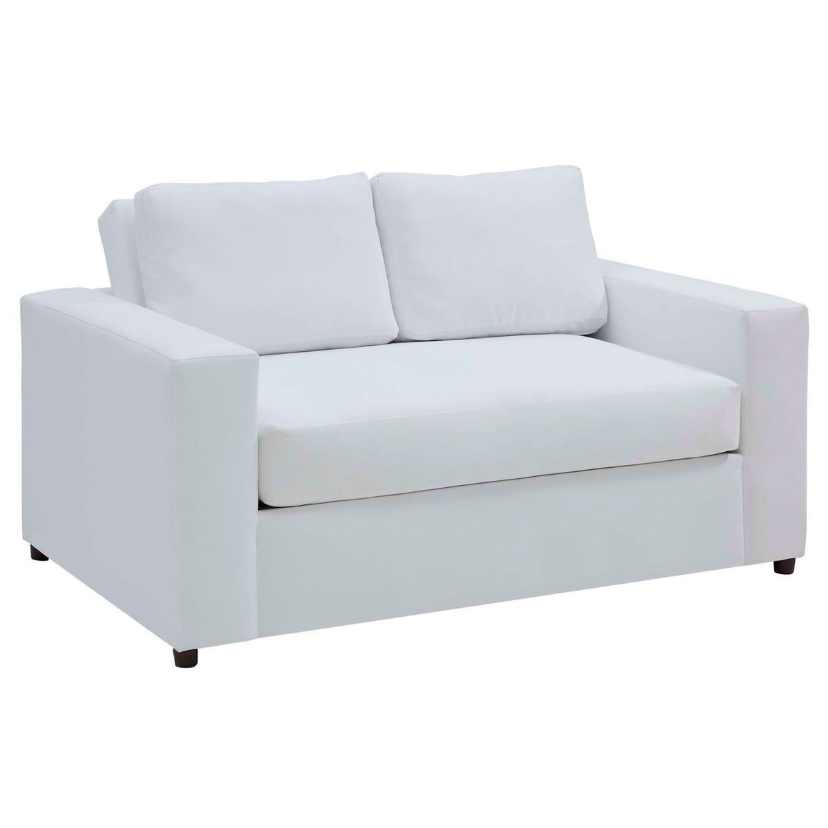 Avendale Velvet Loveseat – Made in the USA With Bench Seat Cushion