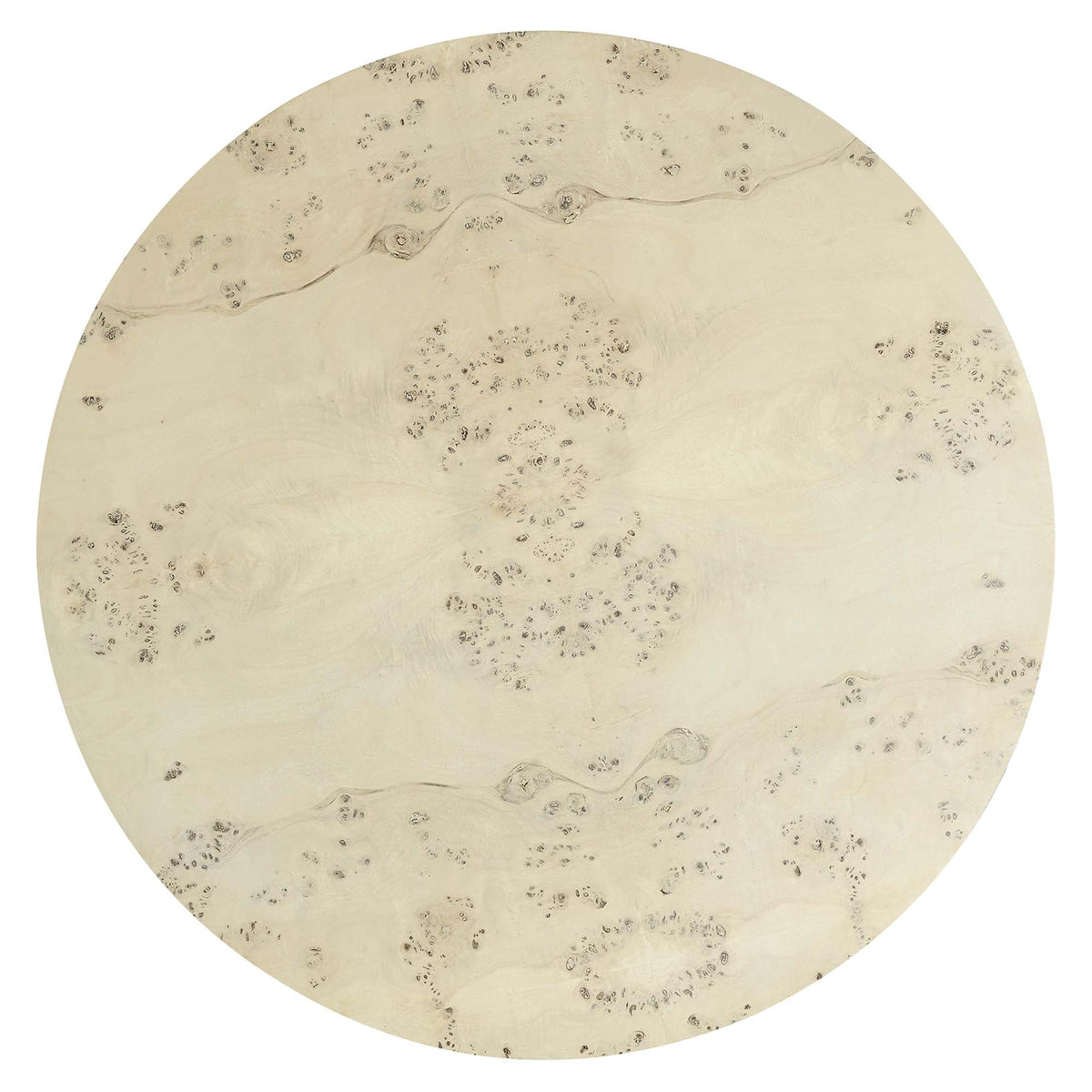 Cosmos 35" Round Burl Wood Coffee Table - view 5