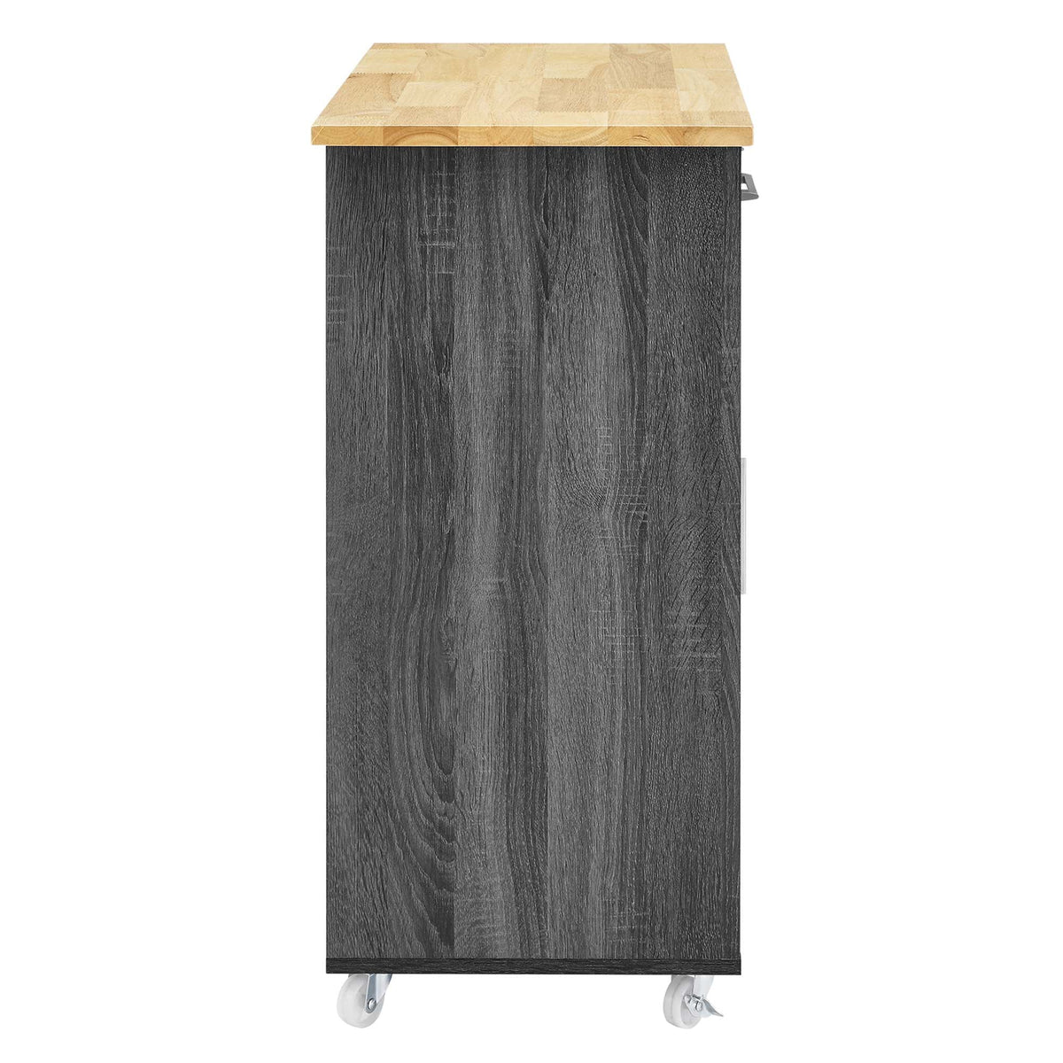 Culinary Kitchen Cart With Spice Rack - view 7