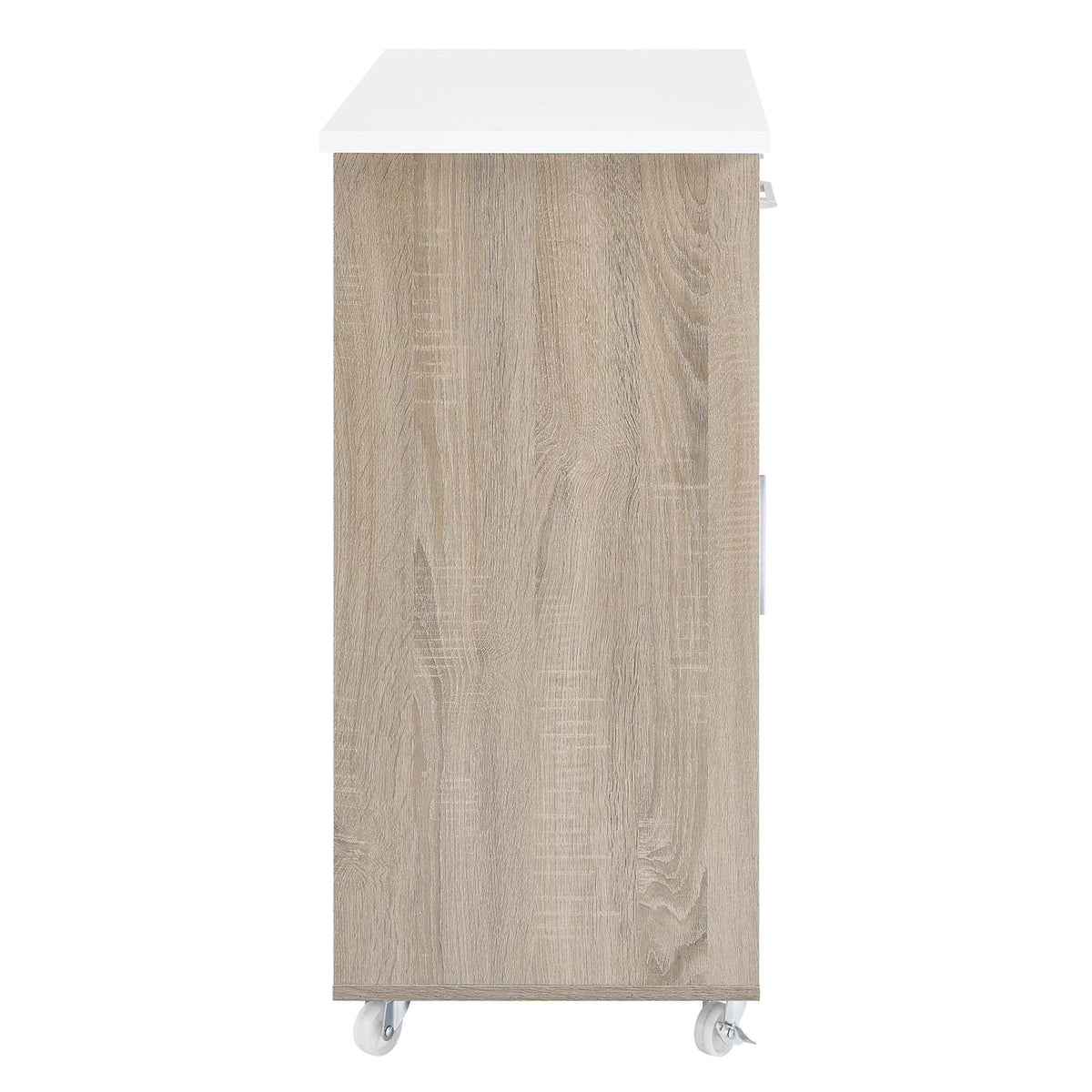 Culinary Kitchen Cart With Spice Rack - view 8