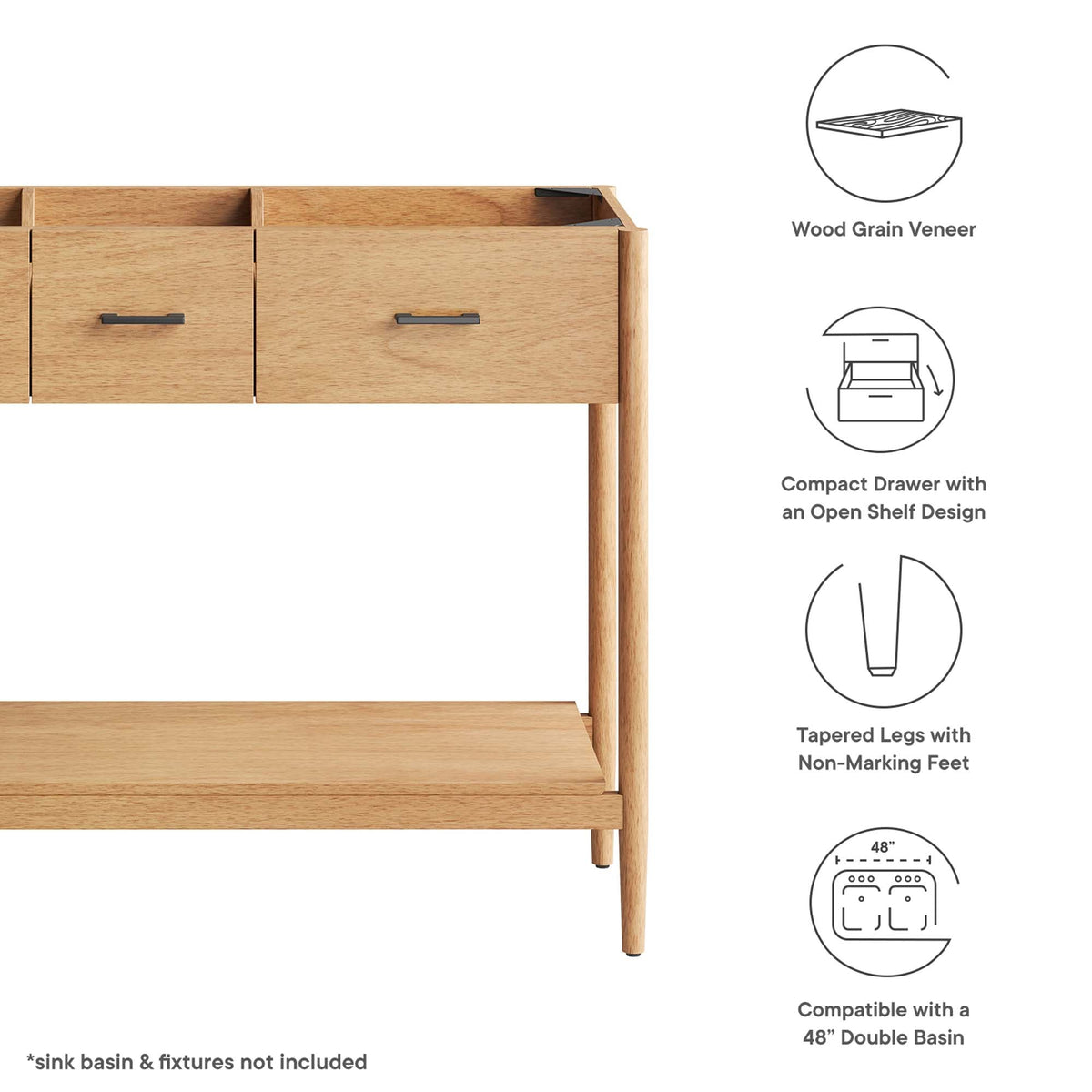 Zaire Bathroom Cabinet Basin Not Included