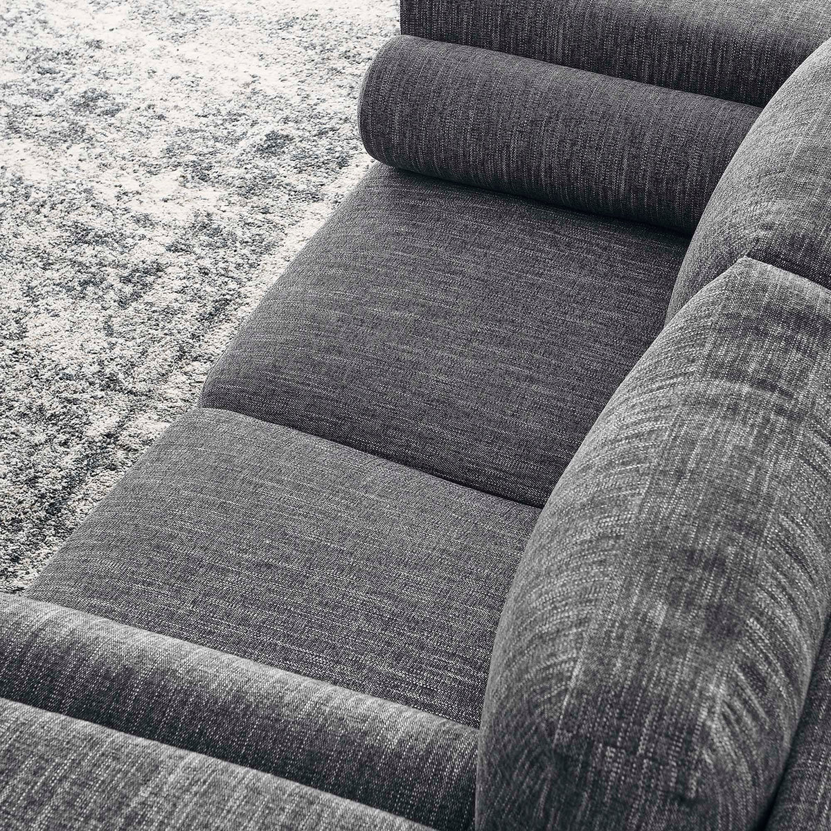 Visible Fabric Loveseat - view 15