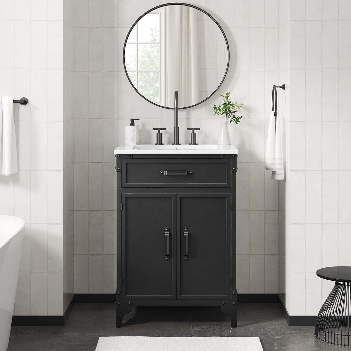 Steamforge Bathroom Vanity Basin Included