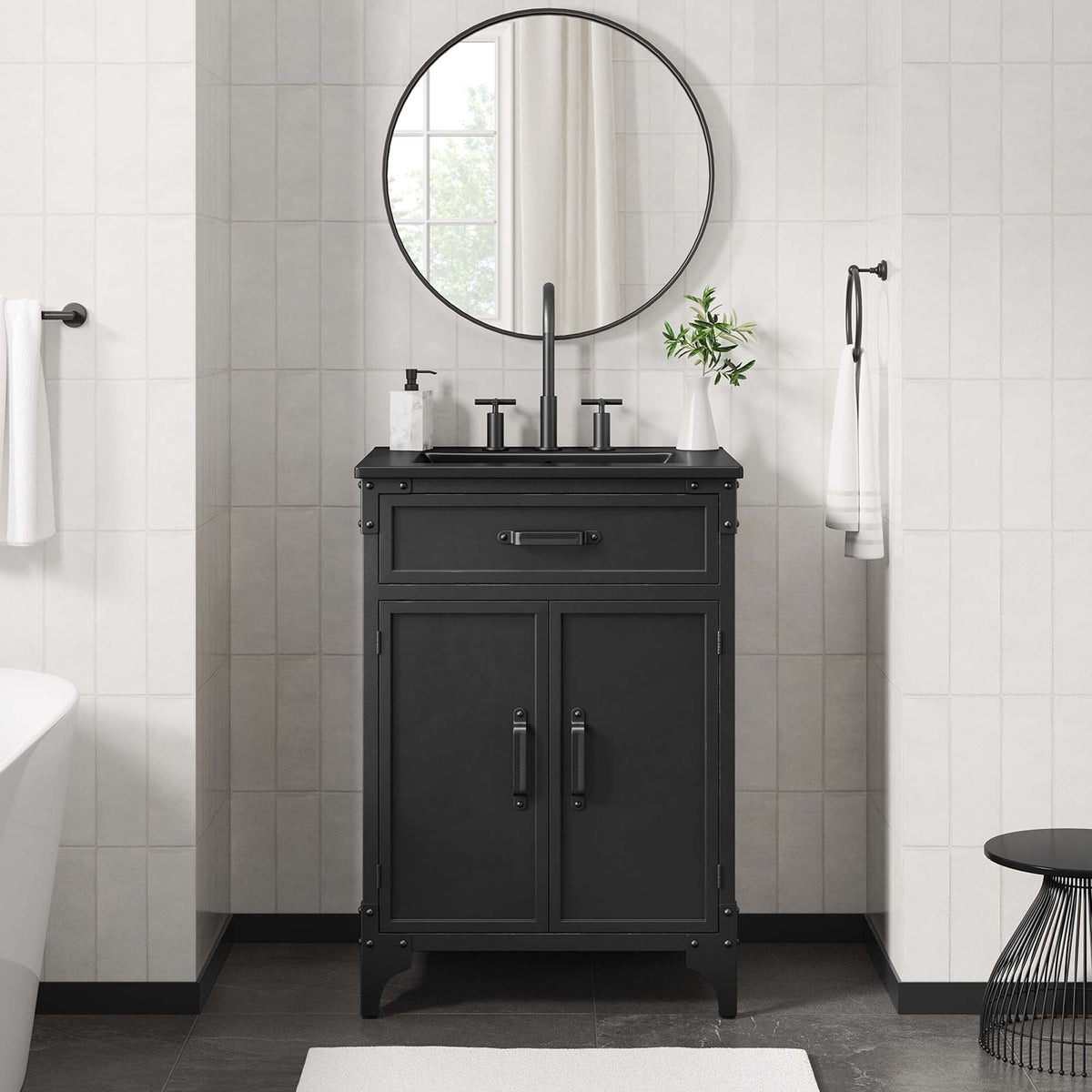 Steamforge Bathroom Vanity Basin Included