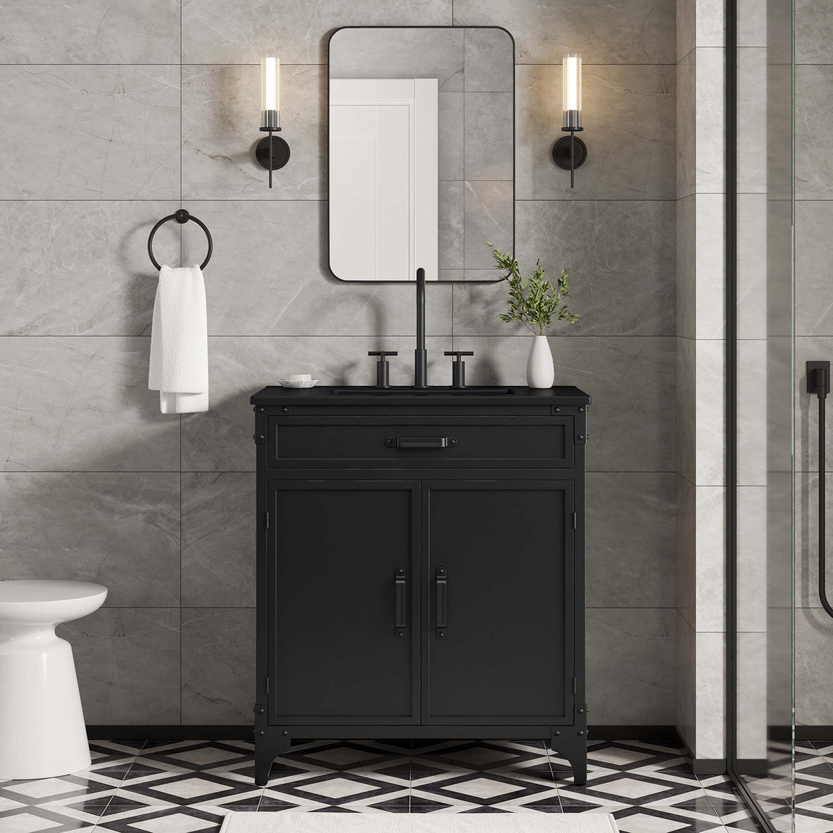 Steamforge Bathroom Vanity Basin Included