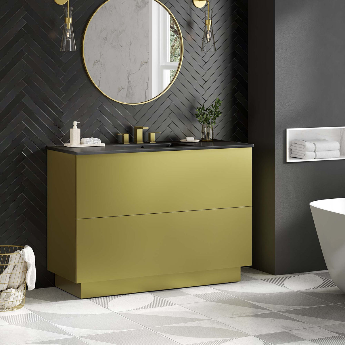 Quantum Bathroom Vanity Basin Included