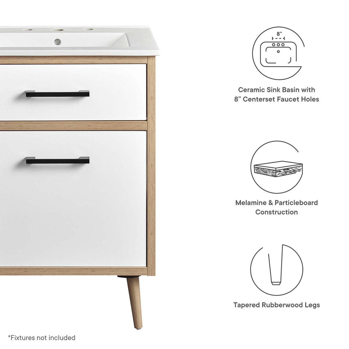 Maverick Bathroom Vanity Basin Included