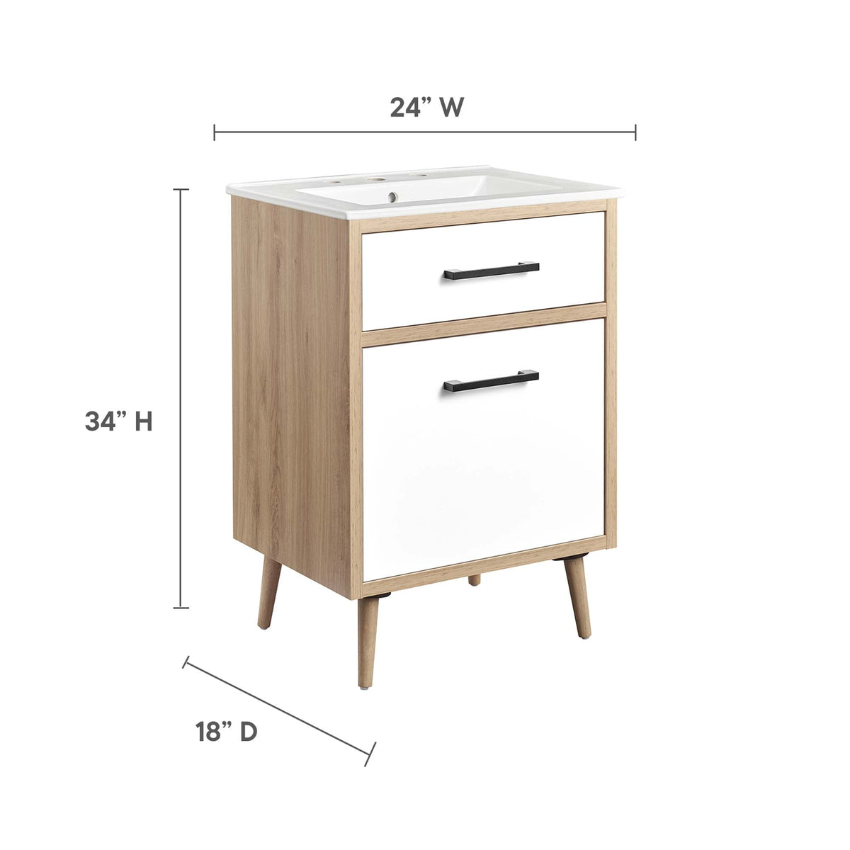 Maverick Bathroom Vanity Basin Included