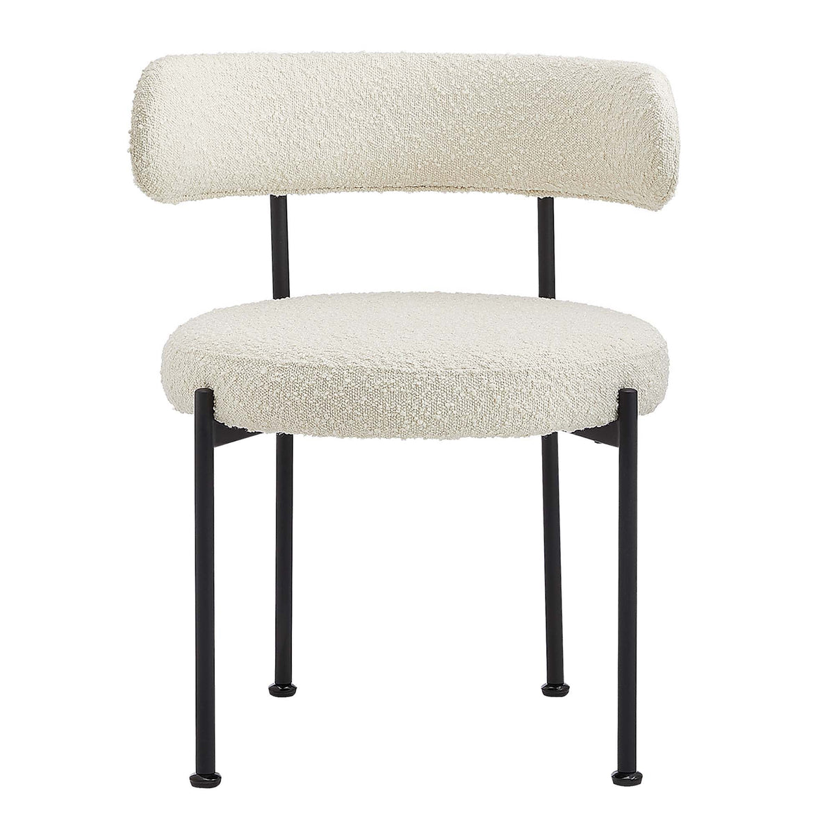 Albie Boucle Fabric Dining Chairs - Set of 2 - view 5