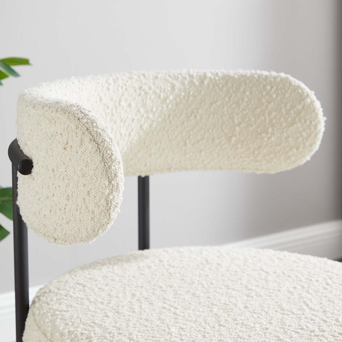 Albie Boucle Fabric Dining Chairs - Set of 2 - view 9