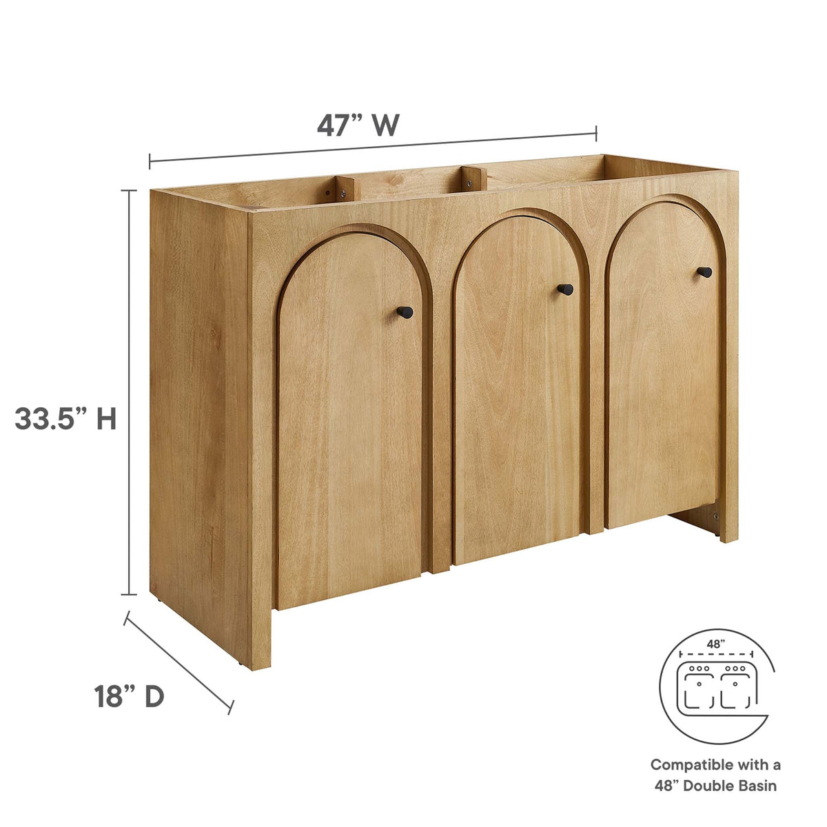 Appia Bathroom Cabinet Basin Not Included