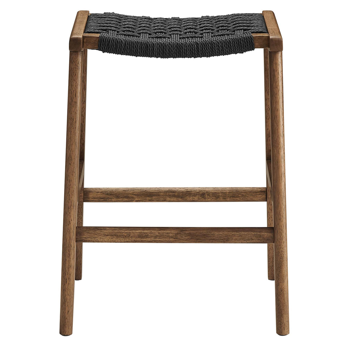 Saoirse Woven Rope Wood Counter Stool - Set of 2 - view 11