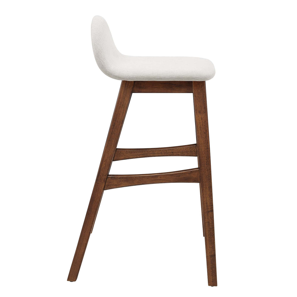 Juno Heathered Fabric Wood Bar Stool - Set of 2 - view 4