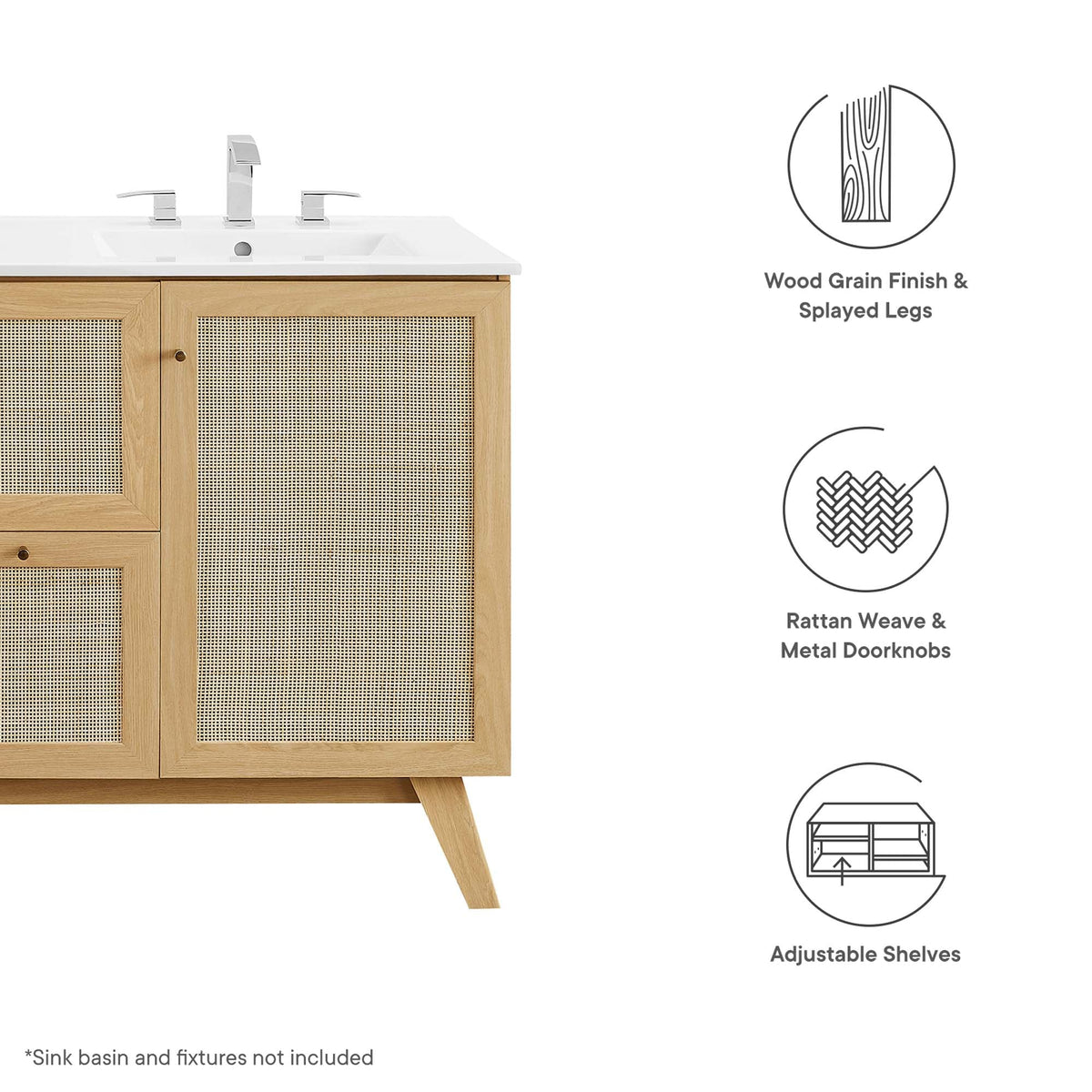 Soma Bathroom Cabinet Basin Not Included