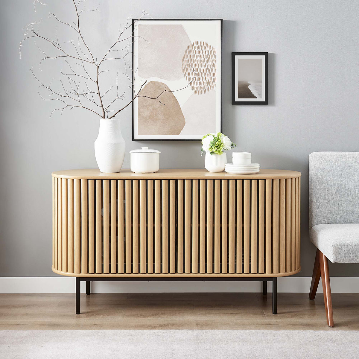 Fortitude 59” Oval Sideboard - view 19