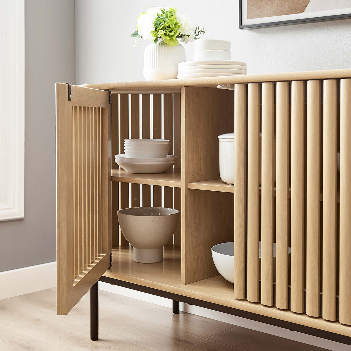 Fortitude 59” Oval Sideboard - view 17