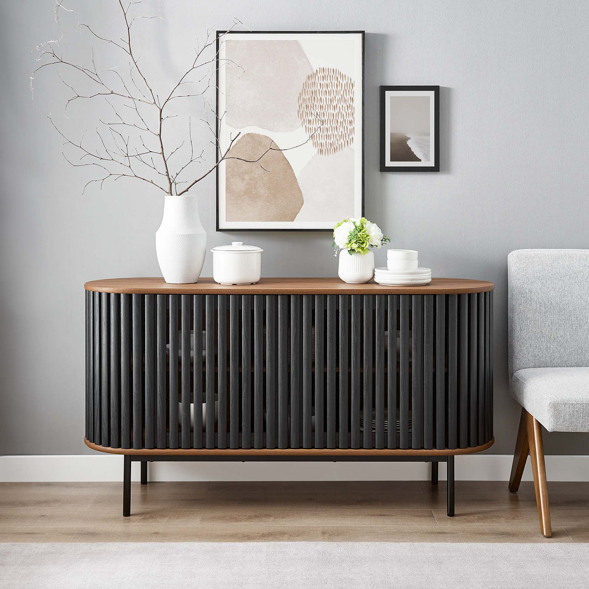 Fortitude 59” Oval Sideboard - view 20
