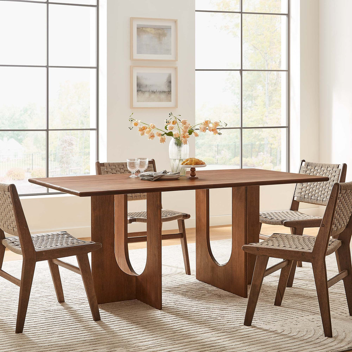 Rivian Rectangular 70" Wood Dining Table