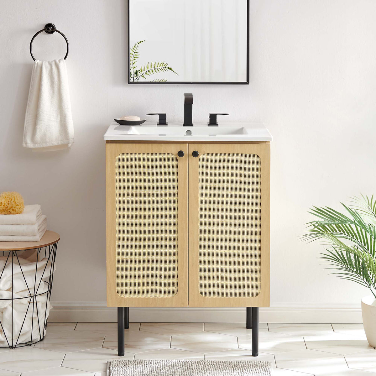 Chaucer Bathroom Cabinet Basin Not Included