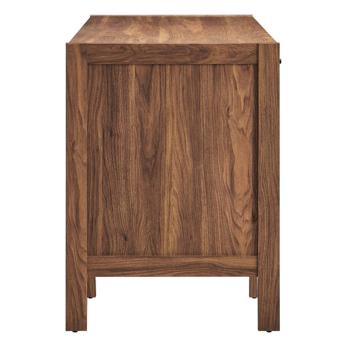 Capri 58" Wood Grain Office Desk - view 2