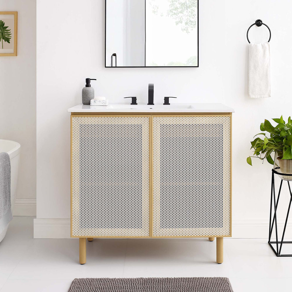 Calla Bathroom Vanity Basin Included