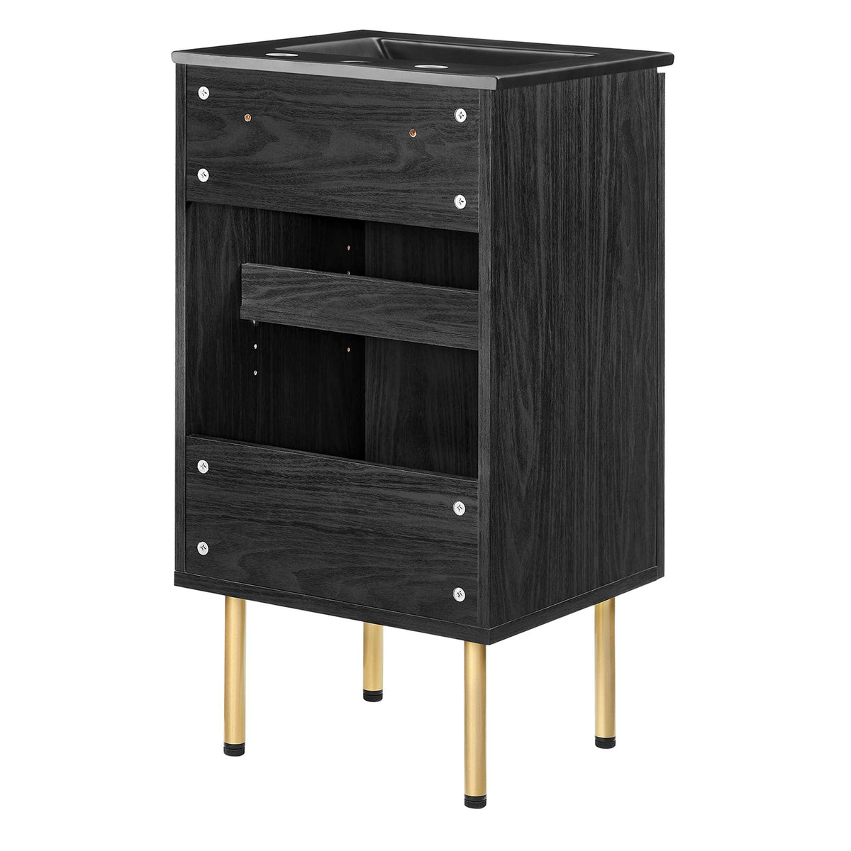 Chaucer Bathroom Vanity with Black Basin Included - view 35