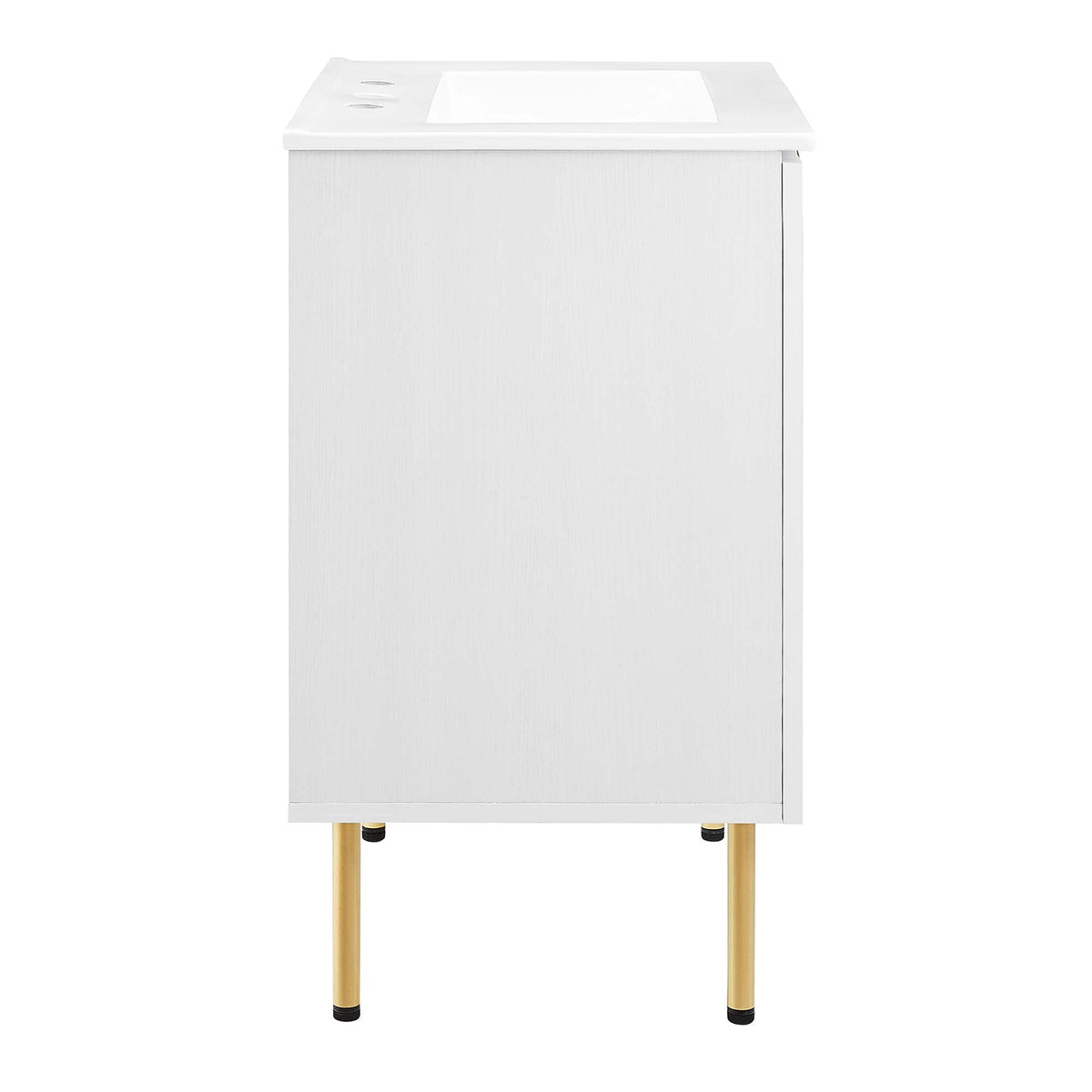 Chaucer Bathroom Vanity with White Basin Included