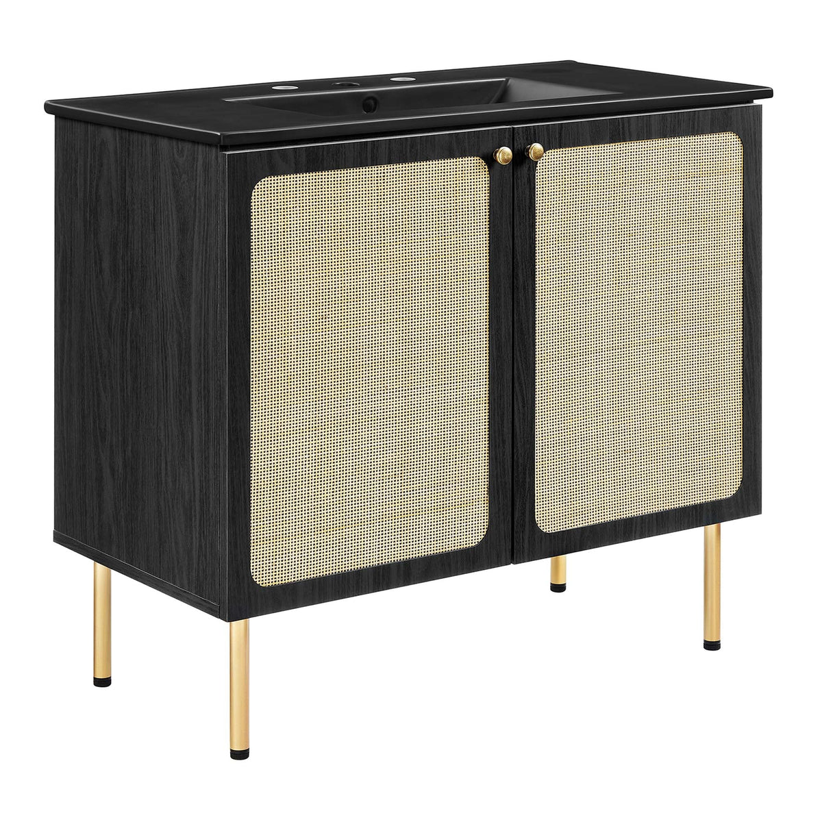 Chaucer Bathroom Vanity with Black Basin Included - view 3