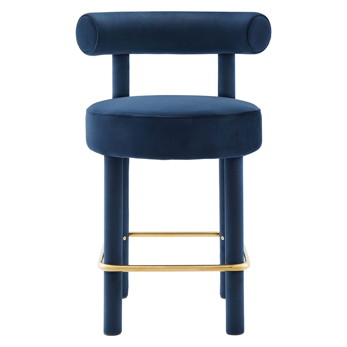 Toulouse Performance Velvet Counter Stool Set of 2 - view 5