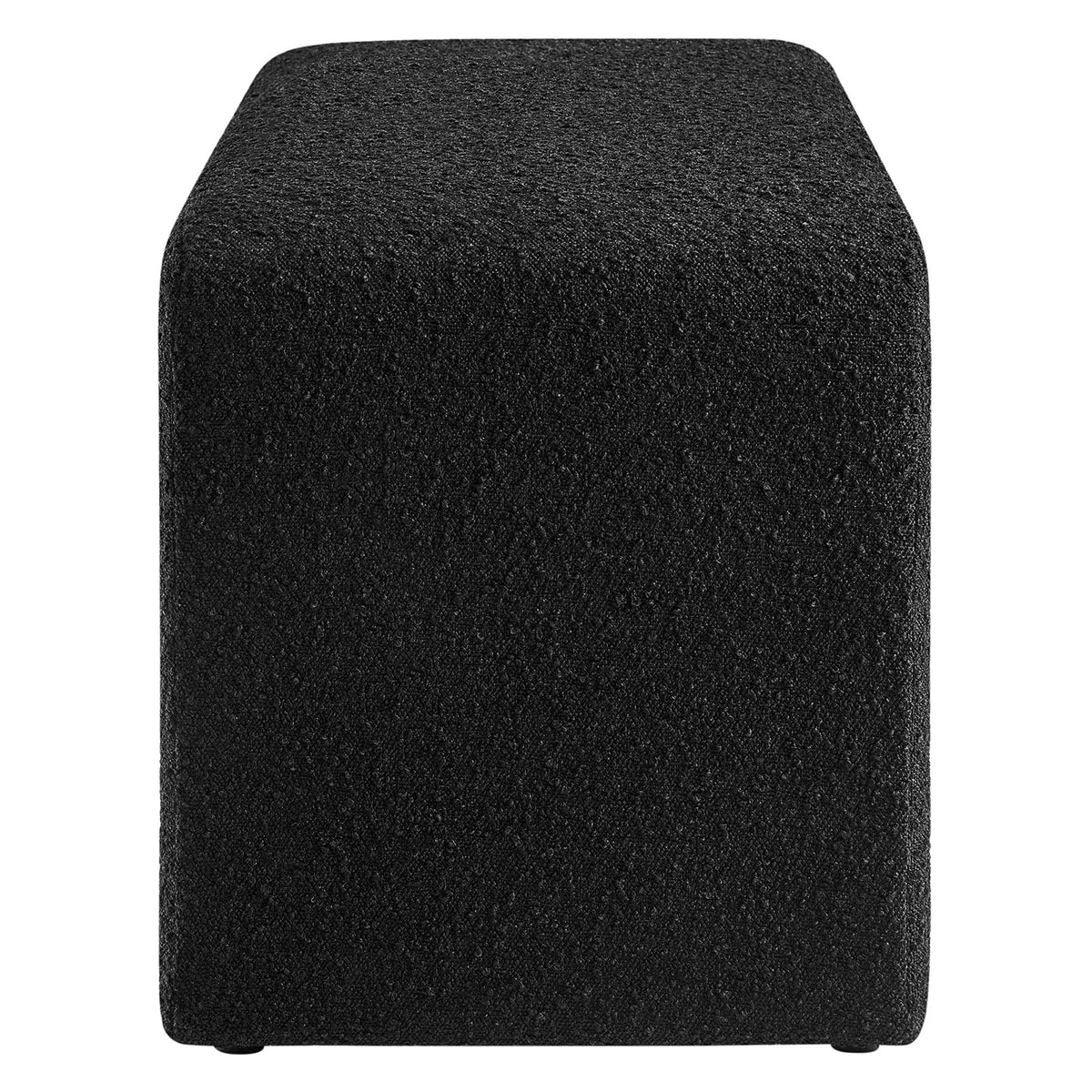 Simba Boucle Fabric Waterfall Long Bench - view 4