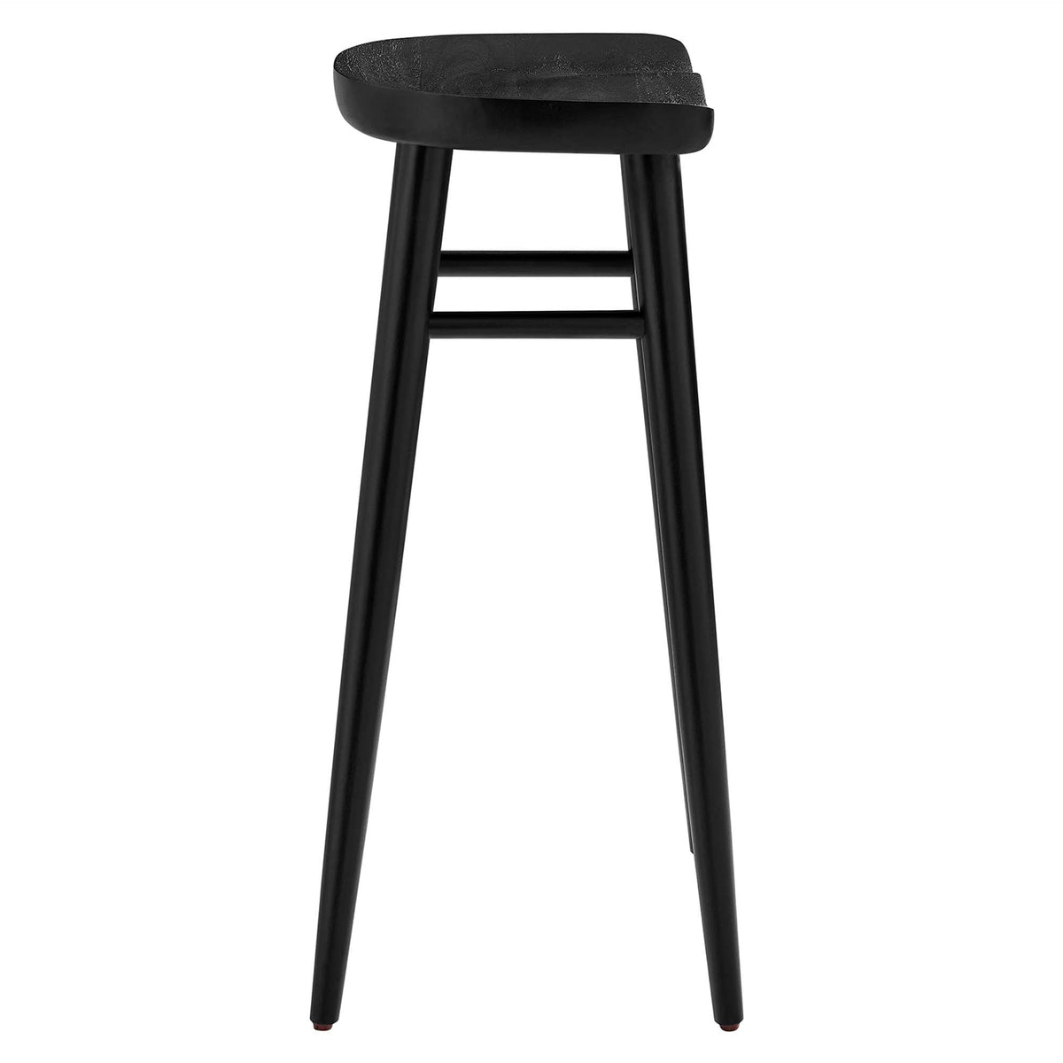 Saville Backless Wood Bar Stools - Set of 2 - view 8