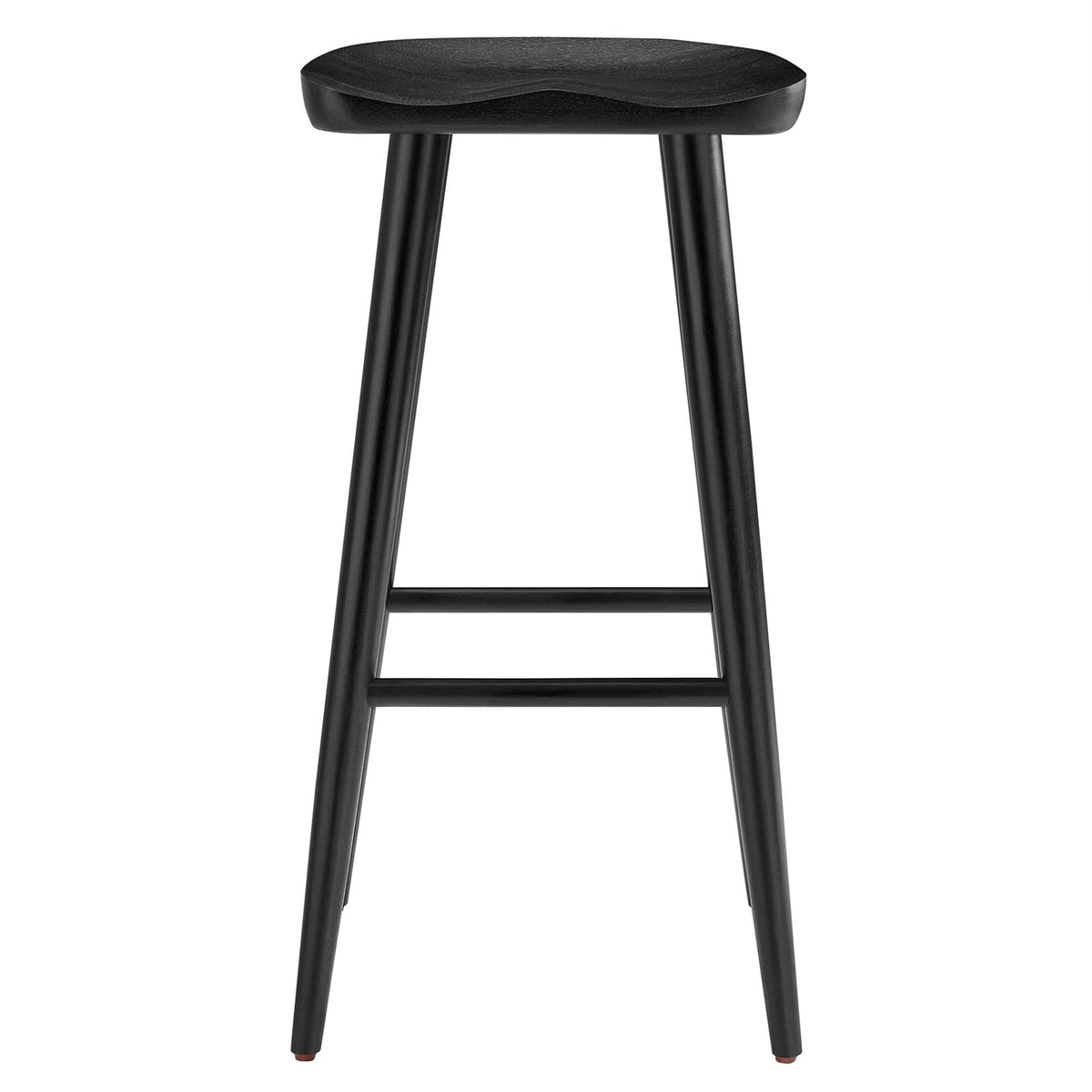 Saville Backless Wood Bar Stools - Set of 2 - view 14