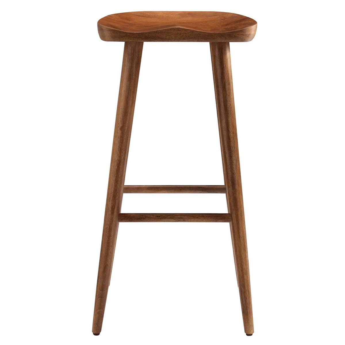 Saville Backless Wood Bar Stools - Set of 2 - view 13