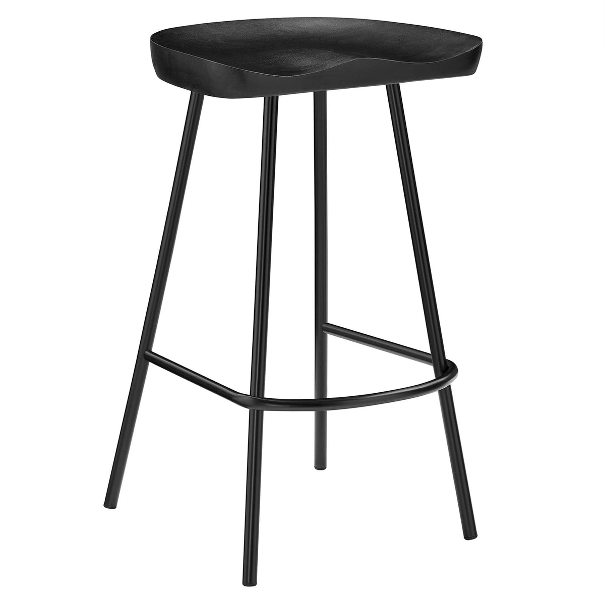 Concord Backless Wood Counter Stools - Set of 2 - view 6