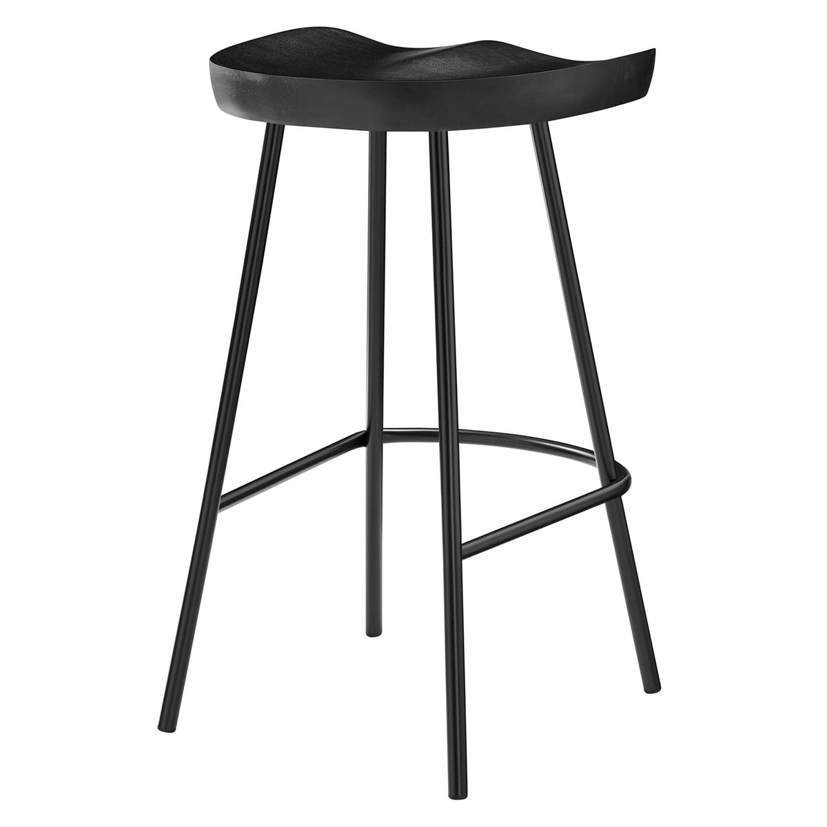 Concord Backless Wood Counter Stools - Set of 2 - view 12