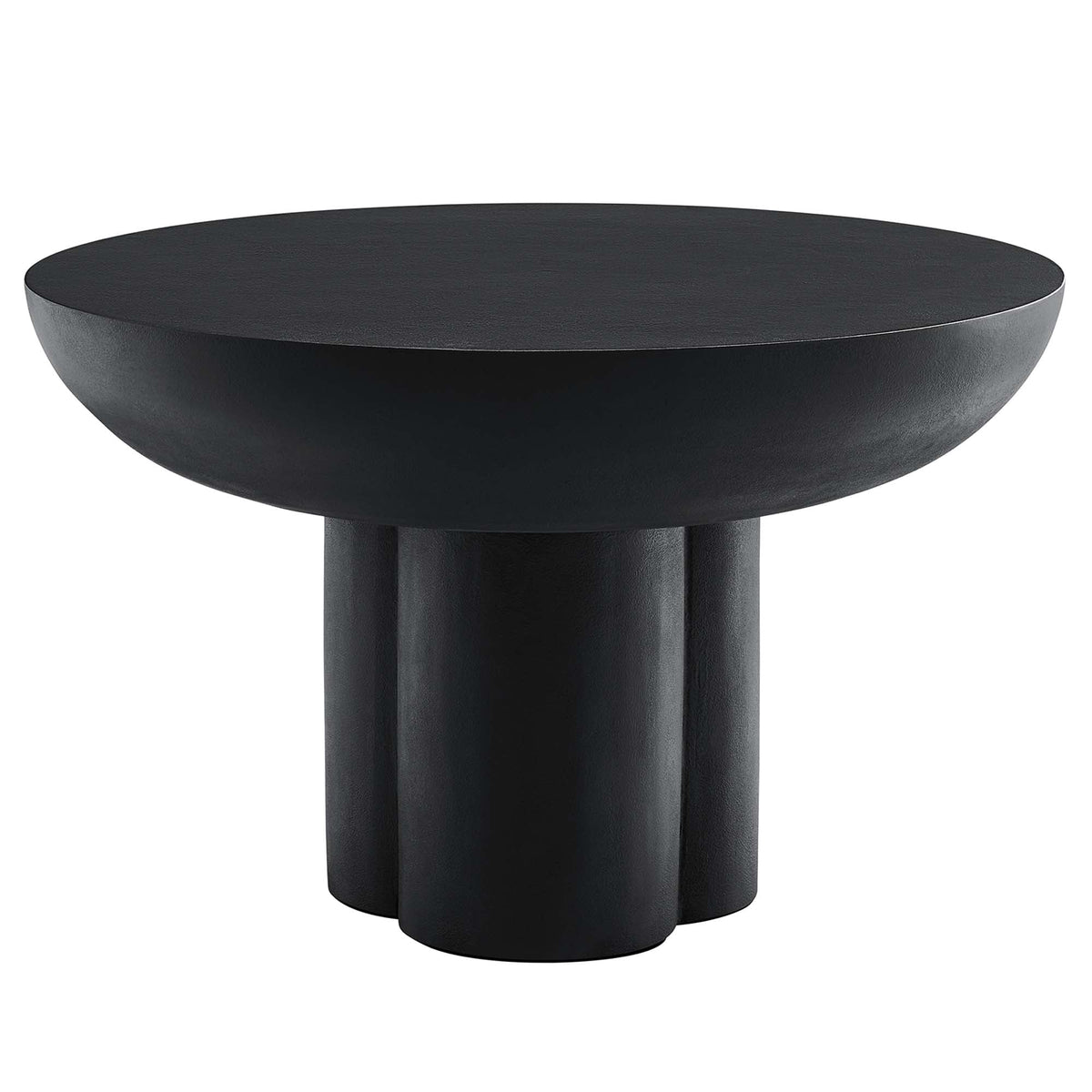 Caspian Round Concrete Coffee Table - view 2