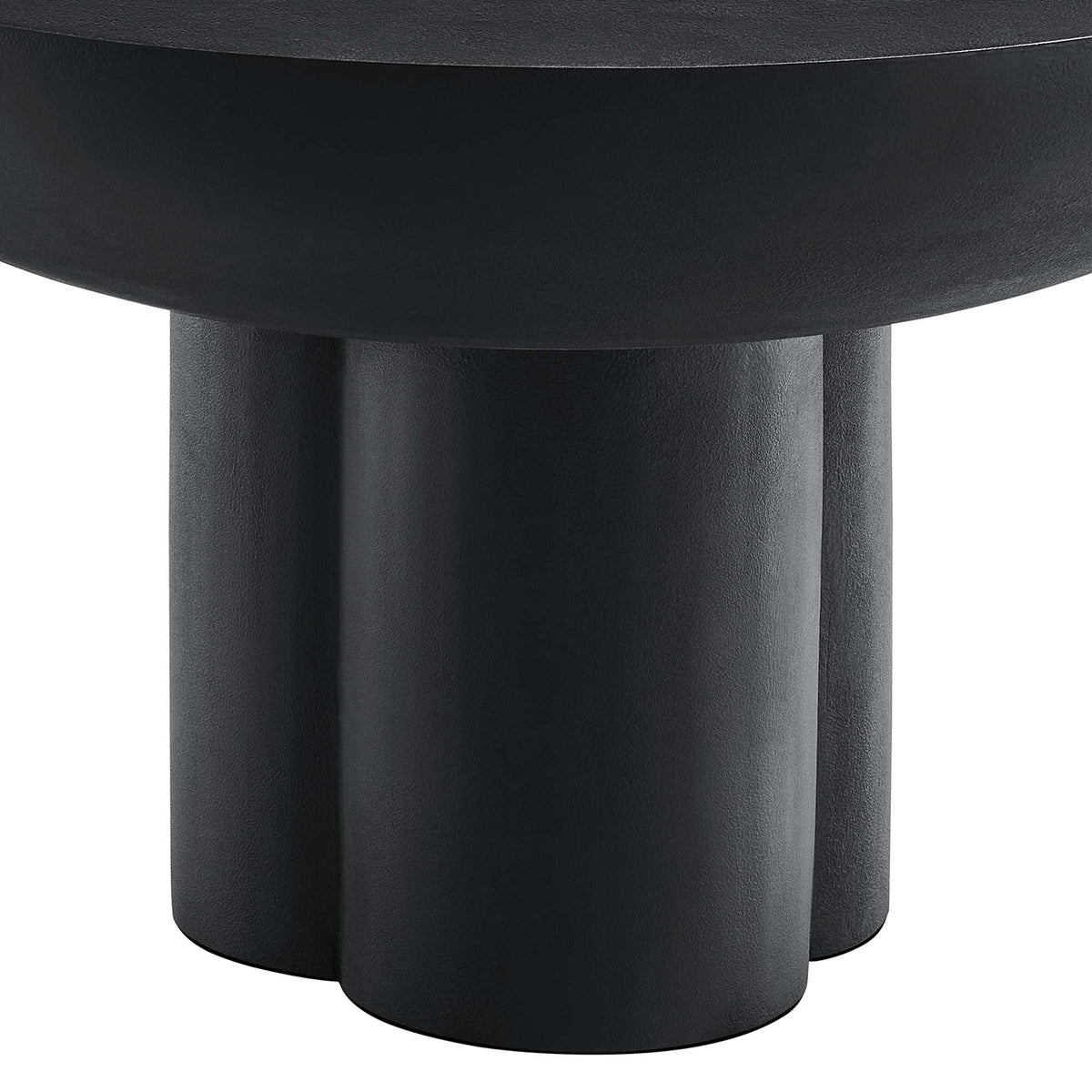 Caspian Round Concrete Coffee Table - view 8