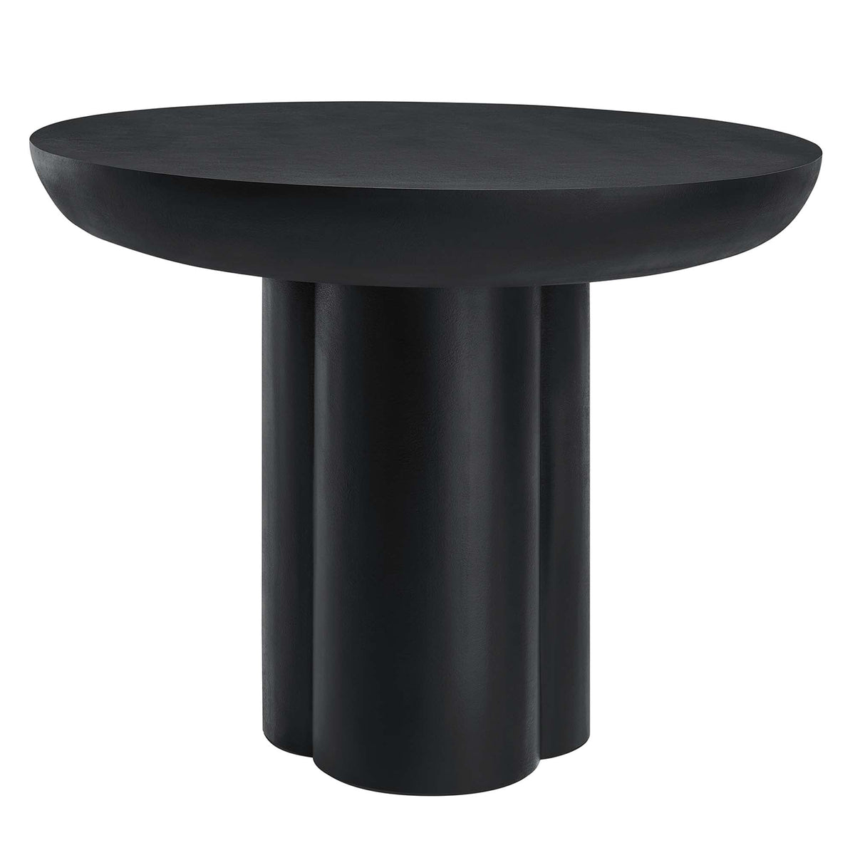 Caspian 40" Round Concrete Dining Table - view 2