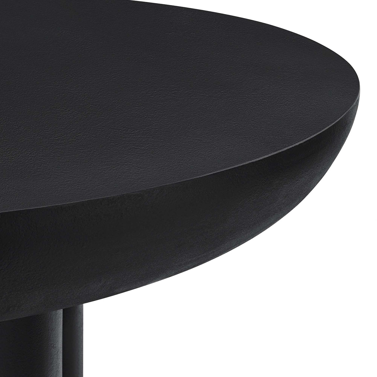 Caspian 40" Round Concrete Dining Table - view 10