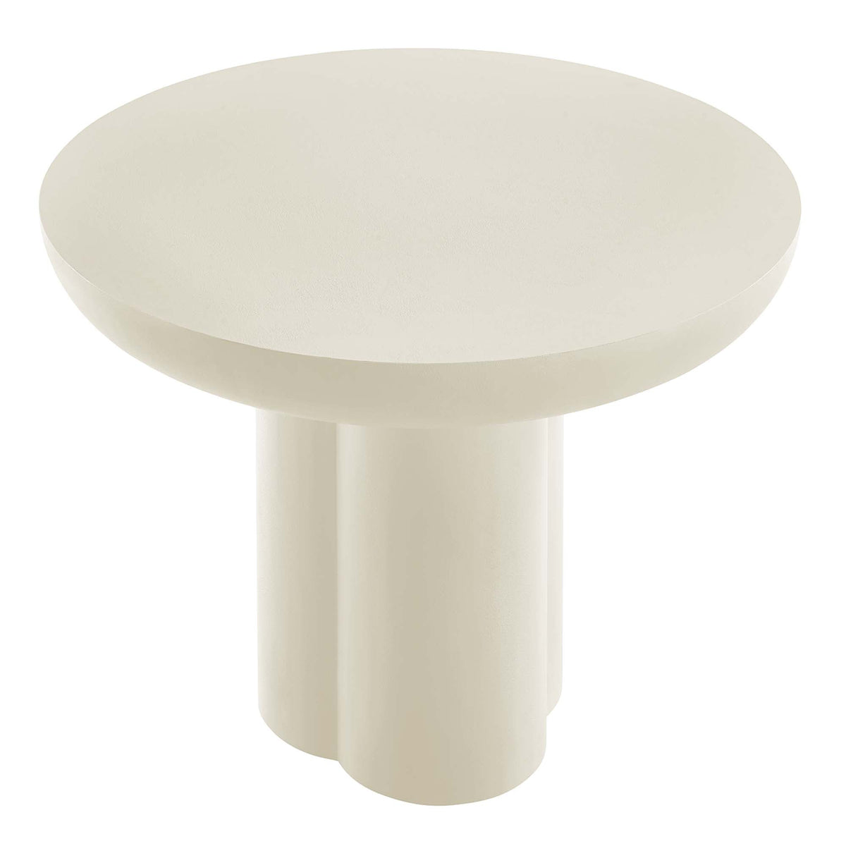 Caspian 40" Round Concrete Dining Table - view 3