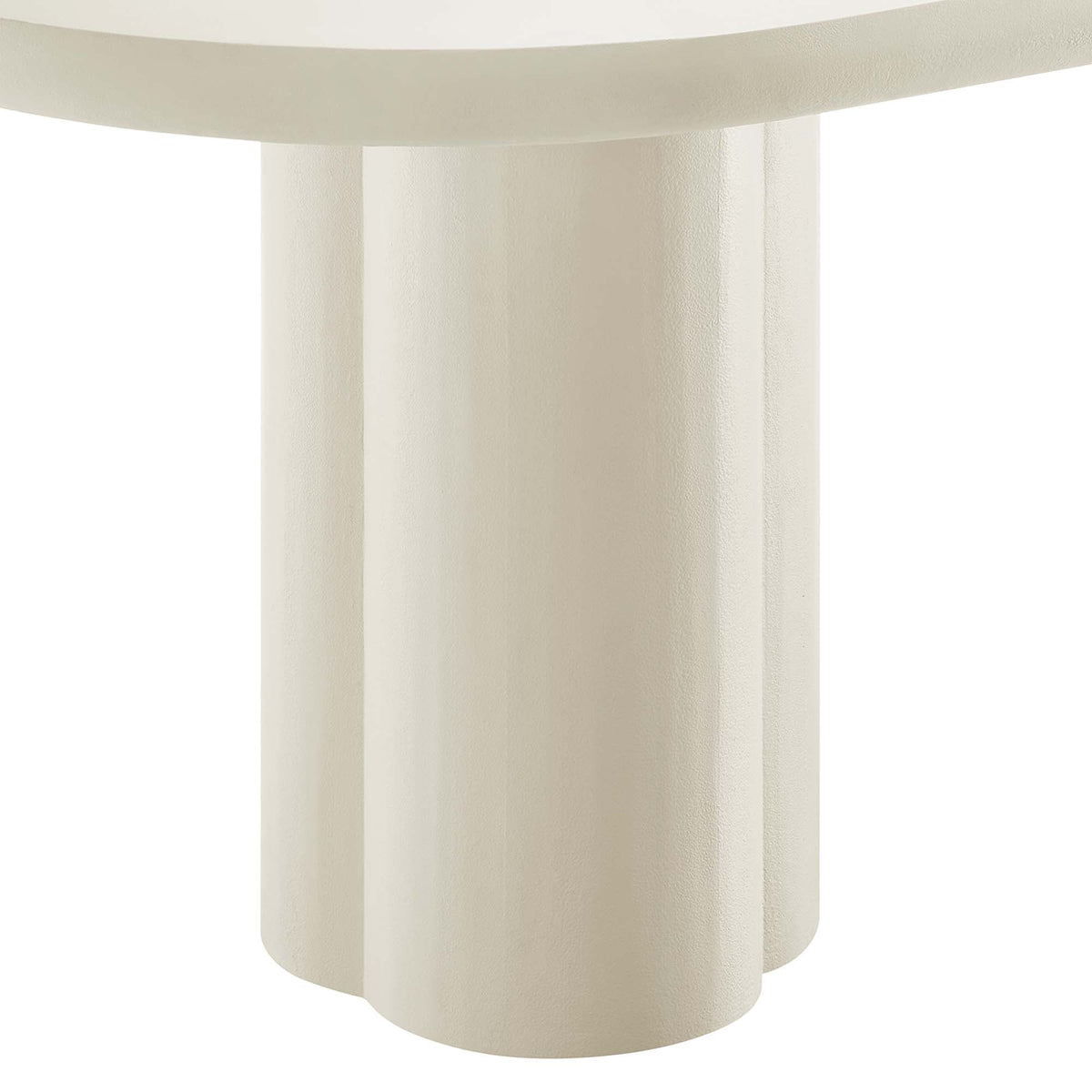 Caspian 72" Oval Concrete Dining Table - view 7