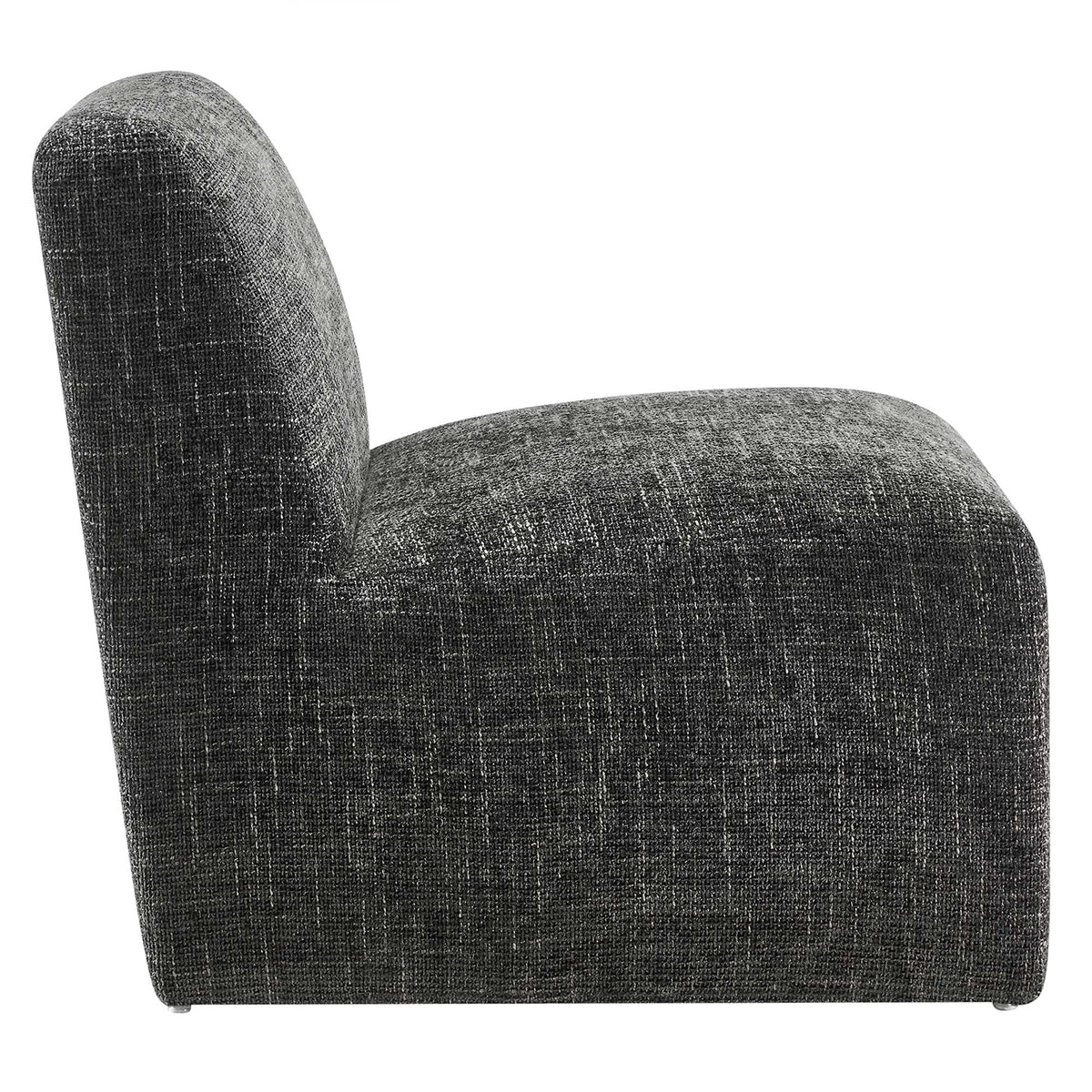 Amita Chenille Upholstered Accent Chair - view 3