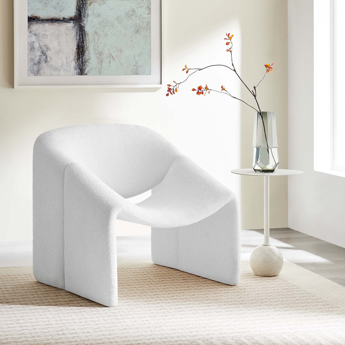 Vivi Chenille Upholstered Accent Chair - view 27