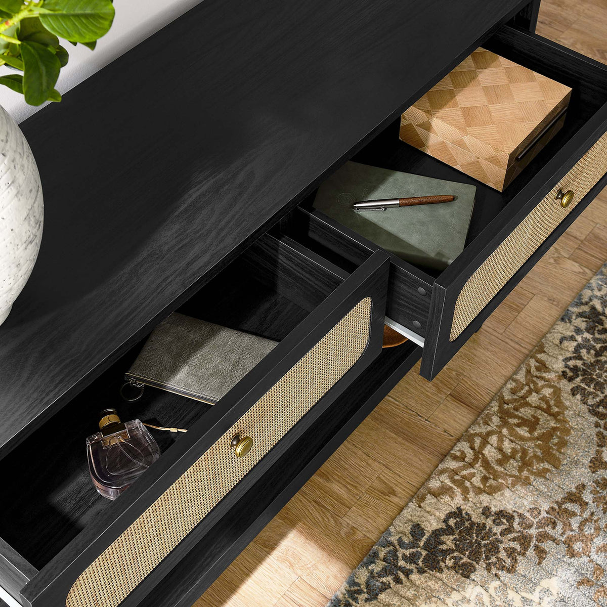Chaucer Wood Entryway Console Table - view 17